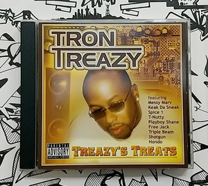 (CD) Tron Treazy － Treazy's Treats / G-rap / G-luv / Gangsta / Gラップ / ギャングスタ / ウェッサイ / HIPHOP /Chicano/ヒップホップ