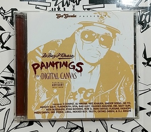 (CD) D Boy P Chase - Paintings On A Digital Canvas / G-rap / G-luv / Gangsta / G LAP / gang старт / HIPHOP /Chicano/chi машина no