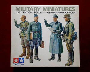 ★小鹿タミヤ(MM110 廃番品) 1/35 ドイツ軍将校セット(4体入)(定形外220円他)