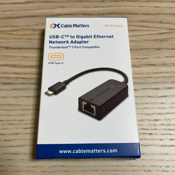 【新品】Cable Matters USB Type C LAN有線アダプター