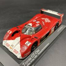 BQ3008 ミニチャンプス 1/43 Toyota トヨタ GT-ONE Le Mans 24 Hrs 1999 ミニカー_画像2