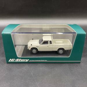 BQ3032 ハイストーリー 1/43 NISSAN DATSUN TRUCK CUSTOM DX・L 1979 ホワイト ミニカー