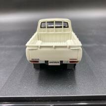 BQ3032 ハイストーリー 1/43 NISSAN DATSUN TRUCK CUSTOM DX・L 1979 ホワイト ミニカー_画像5