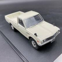 BQ3033 ハイストーリー 1/43 NISSAN DATSUN TRUCK Long Body DX 1979 ホワイト ミニカー_画像7