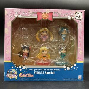 BQ4112 mega house .....! Pretty Soldier Sailor Moon all . festival compilation YUKATA yukata special mini figure lack of equipped 