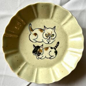 松浦コータロー さん　猫のうつわ　皿　和食器
