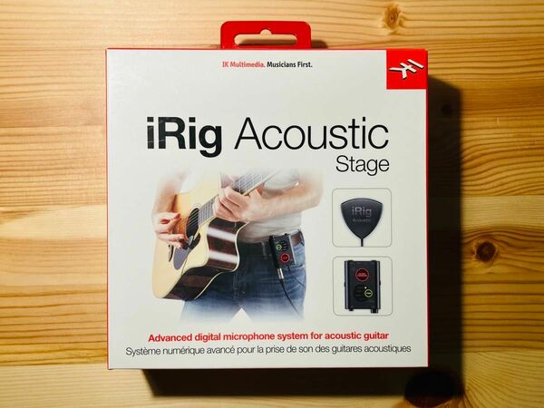 【生産終了】 IK Multimedia iRig Acoustic Stage(MEMSマイクロフォン、プリアンプ・ユニット)