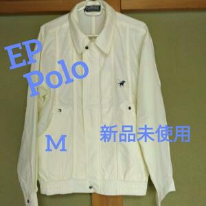 ②【新品未使用】EP POLO ジャケット　薄手　春夏秋　薄クリーム　M