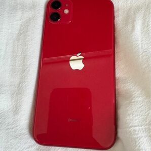 【最終値下げ】【美品】iPhone11 Red SIMフリー