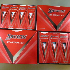 ◆2023年！最新◆SRIXON/スリクソン/日本正規品 NEW Z-STAR XV/ホワイト/2ダース/日本仕様モデル！/ダンロップ◆松山秀樹！の画像1