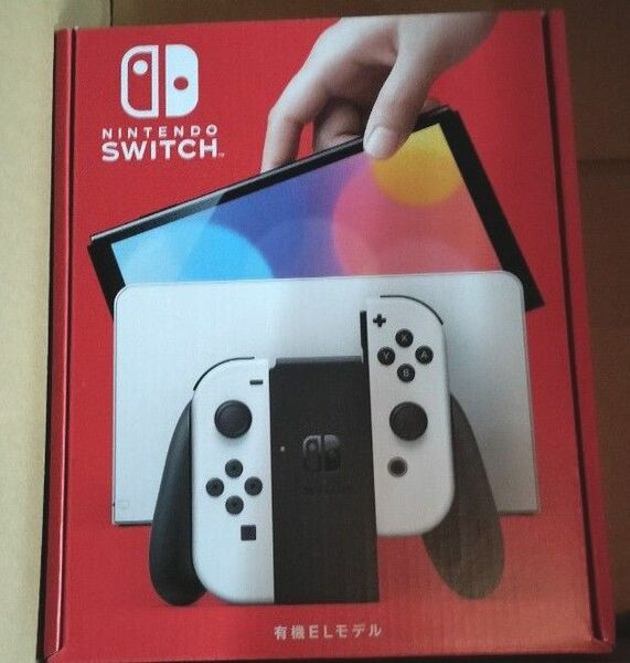 ニンテンドースイッチ 有機ELモデル 本体　ホワイト　Nintendo Switch　新品未開封　店舗印なし