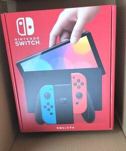 ニンテンドースイッチ 有機ELモデル 本体　ネオンブルー ネオンレッド　Nintendo Switch　新品未開封　店舗印なし