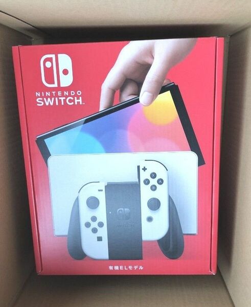 ニンテンドースイッチ 有機ELモデル 本体　ホワイト　Nintendo Switch　新品未開封　店舗印なし