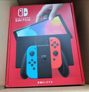 ニンテンドースイッチ 有機ELモデル 本体　ネオンブルー ネオンレッド　Nintendo Switch　新品　未開封　店舗印なし