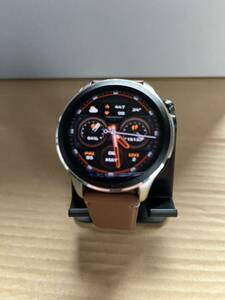 Amazfit GTR4 ヴィンテージブラウンレザー スマートウォッチ