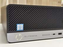 1円～ HP EliteDesk 800 G5 SFF Corei7-9700 RAM16G SSD256G+HDD2T Office2021 (D2403-08H)_画像3