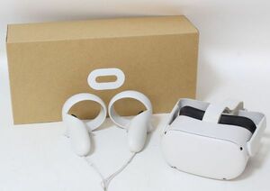 ◇ Meta Oculus Quest 2 128GB VRヘッドセット Linkケーブル付き ◇MHD13709