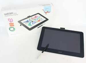 * Wacom One 13 жидкокристаллический авторучка планшет DTC133W0D 2023 год производства *MHD13705 DTC133 13.3 дюймовый 