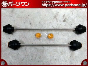 * used * beautiful goods *11- GSX-R600/750 for RDMOTO axle protector front and back set *[M] packing *55163.55165