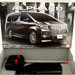 ラジコン RC トヨタ アルファード TOYOTA ALPHARD フルファンクションラジオ コントロールカー 黒 BLACK