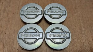 NISSAN純正アルミホイール センターキャップ シルバー ４個セット　セレナ 日産 ニッサン