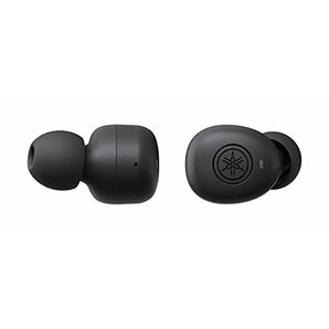 ヤマハ ワイヤレスイヤホン bluetooth TW-E3B(B) : リスニングケア /最大6+18時間再生 /生活防水IPX5の画像2