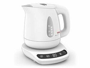 ti fur ru electric kettle 0.8L temperature adjustment 8 -step [a pre sia control white ] heat insulation automatic power supply off empty ..