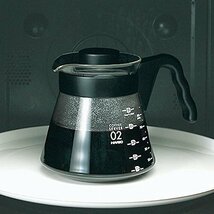 HARIO(ハリオ) V60 コーヒーサーバー 実用容量 700ml ブラック 日本製 VCS-02B_画像4