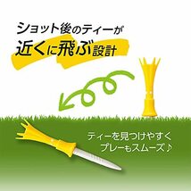 ダイヤゴルフ ゴルフティー トマホークティー セミロング(5本入) ティーアップ高35~45mm TE-509B Bタイプ(カップ_画像5