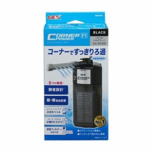 jeksGEX AQUA FILTER corner power filter 1 black underwater motor operation sound quiet . width put possibility 