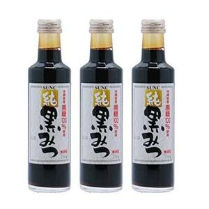  thank оригинальный чёрный ..250ml×3 шт. комплект SUNC темная патока Okinawa префектура производство коричневый сахар использование местного производства 