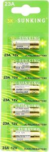 特価！！アルカリ乾電池12V-23A （A23 23AE LRV8-1BP MN221 V23GA 181A 3LR50 互換) 23A (1シート(5個))