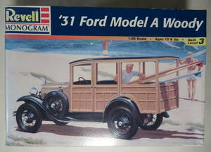未組立◆1/25 '31 Ford Model A Woody Revell MONOGRAM◆レベル 1931 1931 フォード モデルA ウッディ