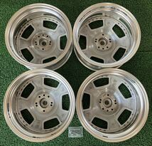 ★Weds ウェッズ BELLONA ベローナ ARTISAN 2ピース 17インチ 17×7J +53 PCD114.3 マルチタイプ 4本Set アルミホイール 中古 ★送料無料_画像2