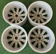 ★BORBET製 フォルクスワーゲン VW パサート 純正 16インチ 16×7J +45 112 5H ハブ:約57.1 4本Set アルミホイール 中古 ★送料無料_画像2