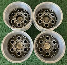 ★三菱 ミツビシ MITSUBISHI 純正 パジェロ 16インチ 16×7J +10 139.7 6H 4本Set アルミホイール 中古 ★1本歪み有、腐食有 ★送料無料_画像2