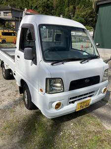 赤帽　Sambar Subaru timing belt交換済 Sambar Truck スーパーチャージャー 2WD TT1 Vehicle inspectionほぼ丸1990included