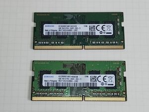 ノートPC用メモリ DDR4 4GB×2枚