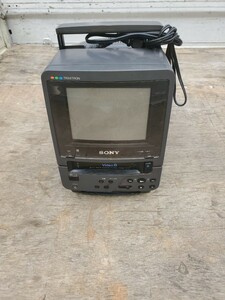 SONY ソニー Video8 TRINITRON COLOR VIDEO TV 動作未確認です。