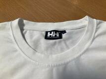 ★美品 HELLY HANSEN ヘリーハンセン polygiene ポリジン オーシャン ロゴ Tシャツ L 抗菌消臭 マリン 海洋生物 イルカ クジラ_画像3