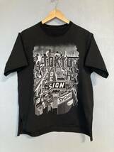 ★美品 TOKYO DESIGN STUDIO 東京デザインスタジオ new balance ニューバランス ポケット Tシャツ L ブラック グラフィック_画像1