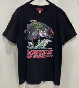 ＊ヤマネ YAMANE DOWLUCK バス釣り プリント 半袖Tシャツ トップス 40 　　　 　　　　BBJBD.E