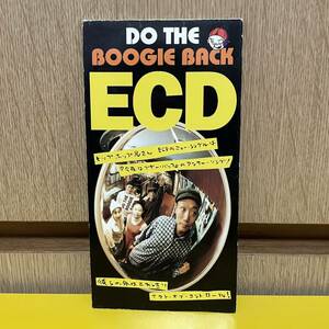 クリーニング済み DO THE BOOGIE BACK ドゥザブギーバック ECD イーシーディー CD JAPANESE HIPHOP ジャパニーズヒップホップ 日本語ラップ