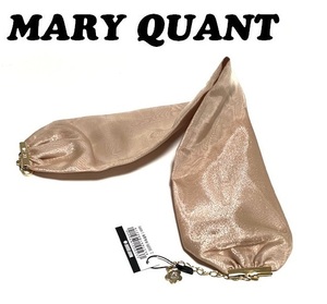 【MARY QUANT】(NO.5941) マリークワント チョーカー　ピンクベージュ系　幅広　未使用　マリクワ