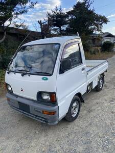 MitsubishiMinicab Truck 4WD 5MT 1994　Air conditioner無し　Power steering無し！