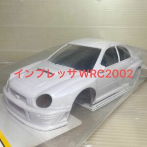 京商ミニッツImpreza WRC 2002 ホワイトボディセット未塗装ホイル付 MZN200