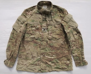 ◆ 2010's 米軍実物 US ARMY ACU コンバットジャケット L-LOMG マルチカム 迷彩 カモ柄/ミリタリー 古着 OCP サバゲー