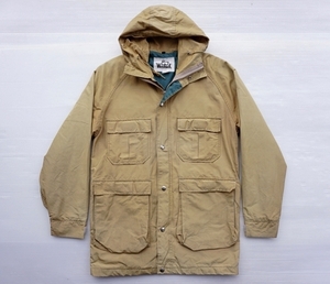 ◆ 70's USA製 Woolrich ウールリッチ マウンテンパーカー ジャケット S ベージュ/ビンテージ オールド アメリカ古着 アウトドア 6040