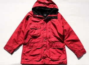 ◆ 80's USA製 Woolrich ウールリッチ マウンテンパーカー レディースM(メンズS相当)赤/ビンテージ オールド アメリカ古着 ジャケット