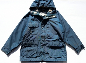 ◆ 80's USA製 Woolrich ウールリッチ マウンテンパーカー レディースL(メンズM相当)紺/ビンテージ オールド アメリカ古着 ジャケット